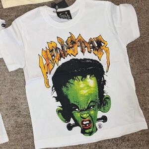 Kids hellstar inspired t shirt